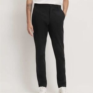 NEW Everlane Pants Mens 40x28 The Performance Chino Uniform‎ Athletic Fit Black